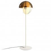 【Marset】「Theia P floor lamp, white」フロアランプ ホワイト(Φ320×H1164mm)