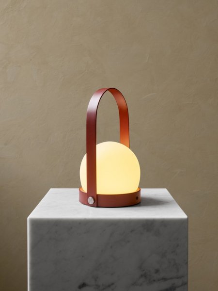 MenuۡCarrie LED table lamp, burned redץơ֥ Сɥå(135H245mm)