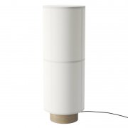 【Menu】「Hashira floor lamp」フロアランプ ホワイト(Φ300×H830mm)