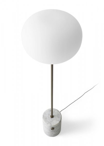 MenuۡJWDA floor lamp, white marble - bronzed brassץե ۥ磻ȥޡ֥-֥󥺥ɥ֥饹(390H1500mm)