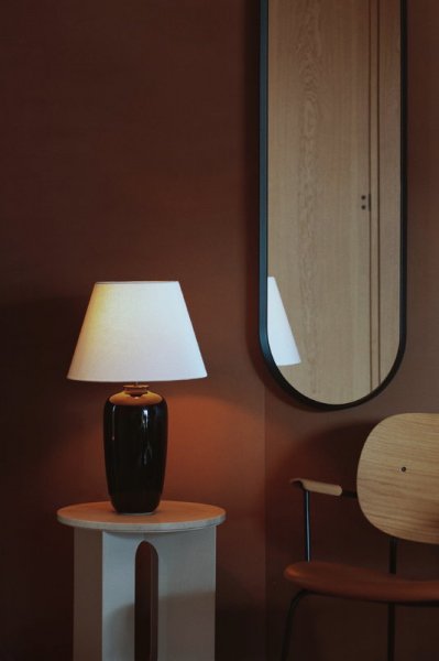 MenuۡTorso table lamp, 57 cm, black - off whiteץơ֥ ֥å-եۥ磻(350H570mm)