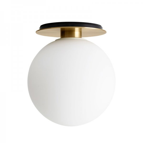 MenuۡTR Bulb ceiling lamp, brushed brass - matte opalץ󥰥饤 ֥饹-ޥåȥѡ(200H220mm)
