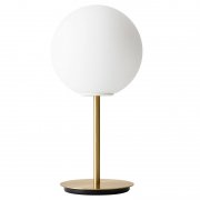 MenuۡTR Bulb table lamp, brushed brass - matte opalץơ֥ ֥åɥ֥饹-ޥåȥѡ(200H410mm)
