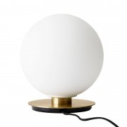 MenuۡTR Bulb tablewall lamp, brushed brass - matte opalץơ֥롿 ֥饹-ޥåȥѡ(200H220mm)