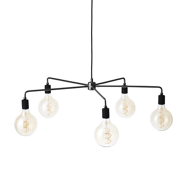 MenuۡTribeca Chambers 76 chandelier, blackץǥ ֥åʦ760H150mm)