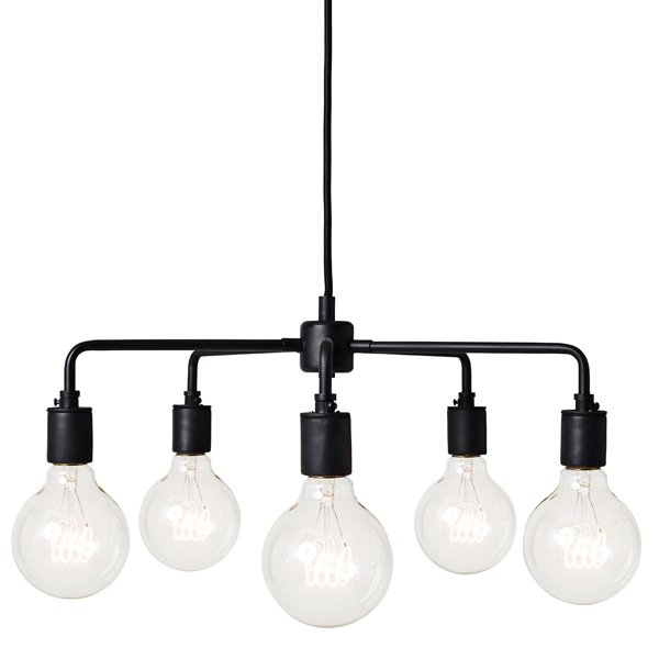 MenuۡTribeca Leonard pendant lamp, blackץǥ ֥åʦ460H150mm)