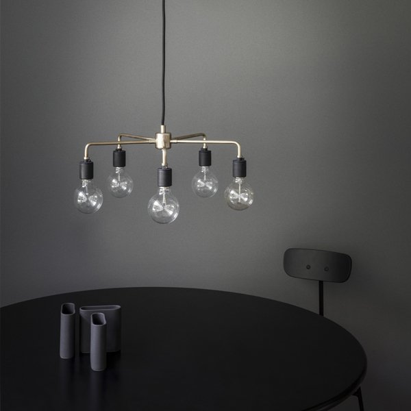 MenuۡTribeca Leonard pendant lamp, blackץǥ ֥åʦ460H150mm)