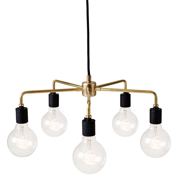 MenuۡTribeca Leonard pendant lamp, brassץǥ ֥饹ʦ460H150mm)