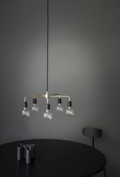 MenuۡTribeca Leonard pendant lamp, brassץǥ ֥饹ʦ460H150mm)