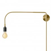 MenuۡTribeca Warren wall lamp, brassץ饤 ֥饹D620H560mm)