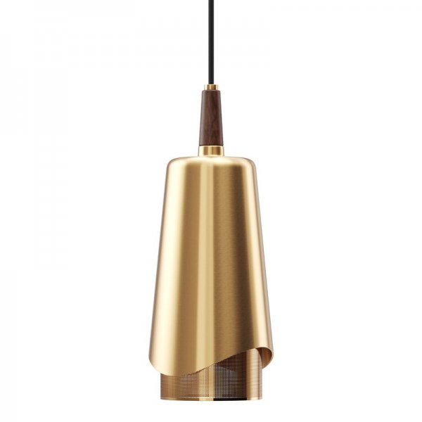 MenuۡUmanoff pendant, brass - walnutץڥȥ饤 ֥饹-ʥåȡʦ135H340mm)