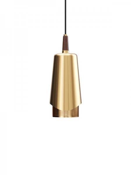 MenuۡUmanoff pendant, brass - walnutץڥȥ饤 ֥饹-ʥåȡʦ135H340mm)