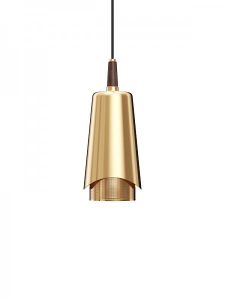 MenuۡUmanoff pendant, brass - walnutץڥȥ饤 ֥饹-ʥåȡʦ135H340mm)