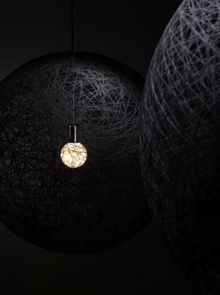 MoooiۡRandom Light II pendant, large, blackץǥ 顼 ֥åʦ1050mm)