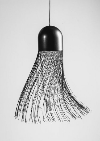 Muoto2ۡHide pendant, 60 cm fringesץڥȥ饤 60cmե󥸡ʦ200H800mm)