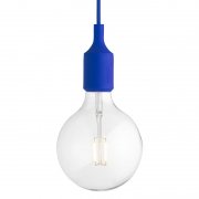 【Muuto】「E27 LED pendant, blue」ペンダントライト ブルー（Φ125×H230mm)
