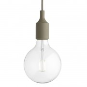 【Muuto】「E27 LED pendant, olive」ペンダントライト オリーブ（Φ125×H230mm)