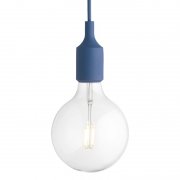 【Muuto】「E27 LED pendant, pale blue」ペンダントライト ペールブルー（Φ125×H230mm)