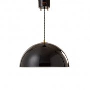 【HERMOSA】ペンダントライト「COPEN LAMP・L」1灯・BLACK（W500×H250mm）*