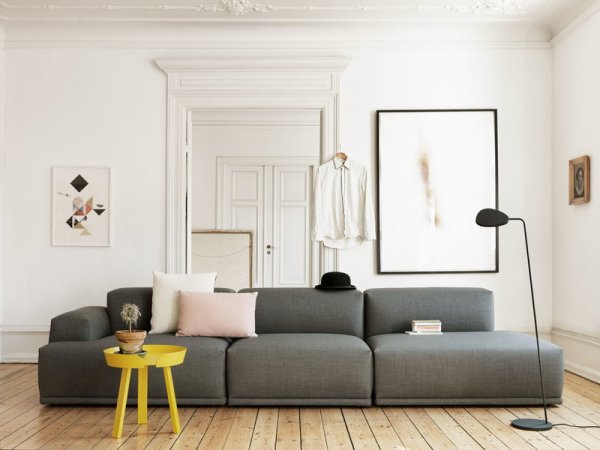 MuutoۡLeaf floor lamp, blackץե ֥å(220H1180mm)