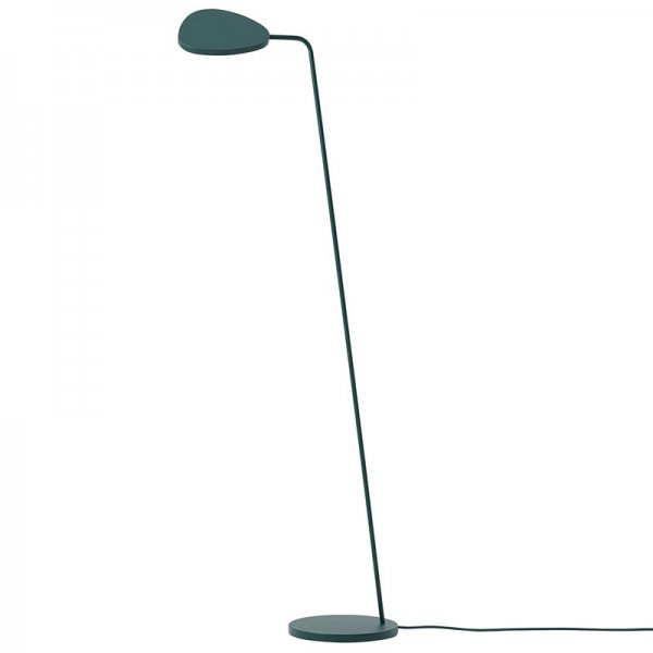 green standing lamp