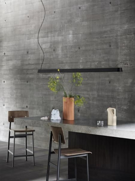 MuutoۡLinear pendant, 169,2 cm, blackץǥ ֥åW107D1692H54mm)