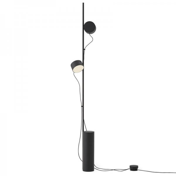 MuutoۡPost floor lamp, blackץե ֥å(95H1362mm)