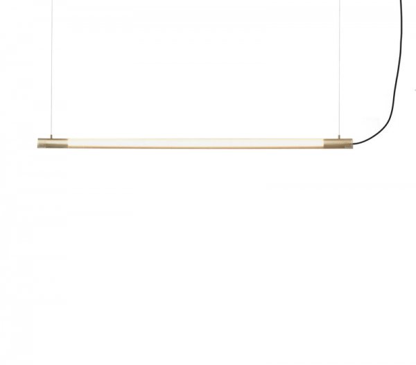 NUADۡRadent pendant lamp 135 cm, brassץǥ ֥饹W1350D45H58mm)