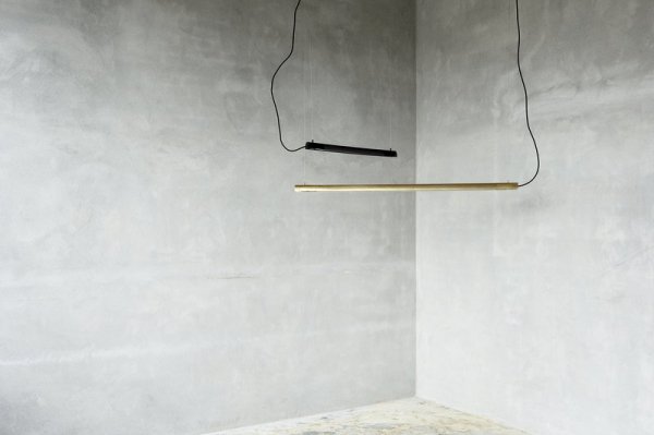 NUADۡRadent pendant lamp 135 cm, brassץǥ ֥饹W1350D45H58mm)