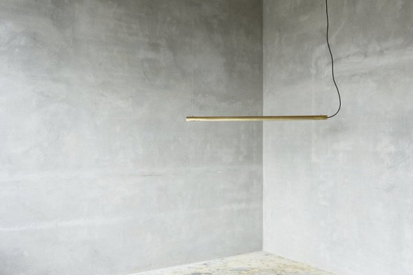 NUADۡRadent pendant lamp 135 cm, brassץǥ ֥饹W1350D45H58mm)