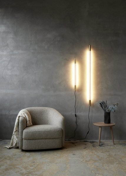 NUADۡRadent wall lamp 135 cm, brassץ饤 ֥饹W45D83H1350mm)