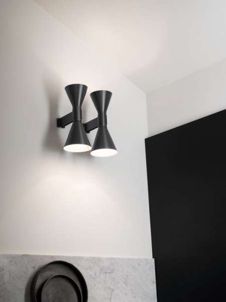 Nemo LightingۡApplique de Marseille wall lamp, blackץ饤 ֥åʦ170D280H400mm)