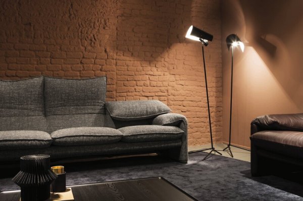 Nemo LightingۡClaritas floor lamp, blackץե ֥å(W500D470H1640mm)