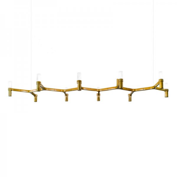 Nemo LightingۡCrown Plana Linea pendant, matt goldץǥ ޥåȥɡW1680D570H160mm)