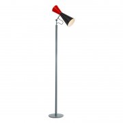 【Nemo Lighting】「Parliament floor lamp, black - red」フロアランプ ブラック-レッド(Φ260×H1700-1800mm)