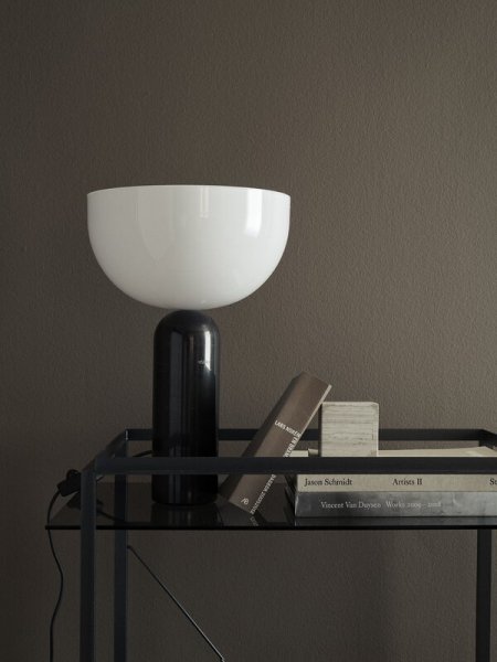 New WorksۡKizu table lamp, large, black marbleץơ֥ ֥åޡ֥(300H450mm)