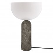 New WorksۡKizu table lamp, large, grey marbleץơ֥ 졼ޡ֥(300H450mm)