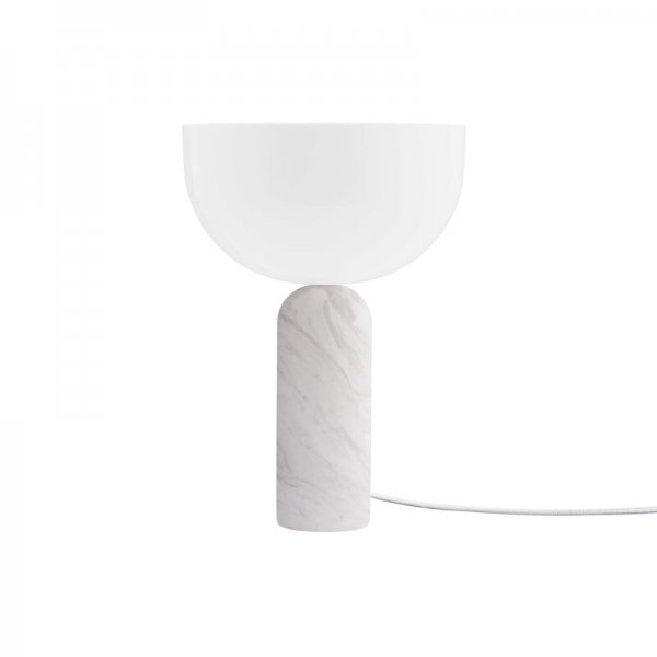 New WorksۡKizu table lamp, small, white marbleץơ֥ ۥ磻ȥޡ֥(250H350mm)