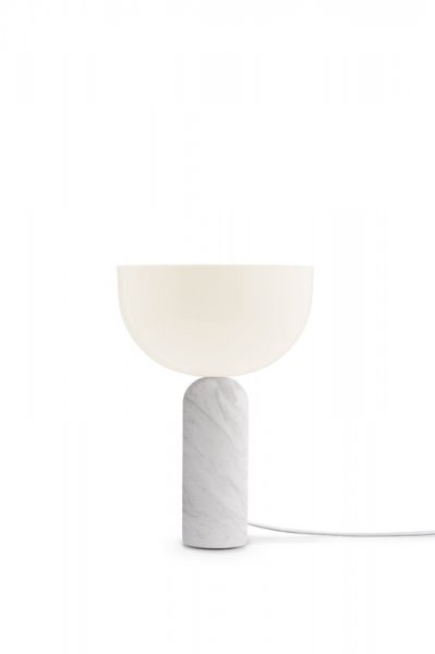 New WorksۡKizu table lamp, small, white marbleץơ֥ ۥ磻ȥޡ֥(250H350mm)