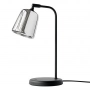 New WorksۡMaterial table lamp, stainless steelץơ֥ ƥ쥹(W190D250H450mm)