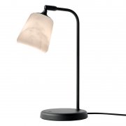 New WorksۡMaterial table lamp, The Black Sheep Edition, white marbleץơ֥ ۥ磻ȥޡ֥(W190H450mm)