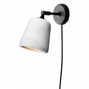 New WorksۡMaterial wall lamp, The Black Sheep Edition, white marbleץ饤 ۥ磻ȥޡ֥ʦ130H230mm