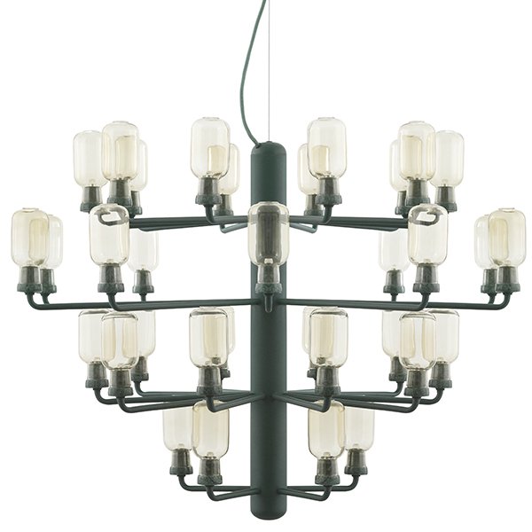 Normann CopenhagenۡAmp chandelier, large, gold - greenץǥ 35  -꡼ʦ850H625mm)