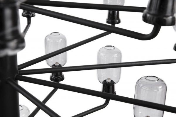 Normann CopenhagenۡAmp chandelier, large, smoke - blackץǥ 35  ⡼-֥åʦ850H625mm)