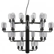 Normann CopenhagenۡAmp chandelier, large, smoke - blackץǥ 35  ⡼-֥åʦ850H625mm)