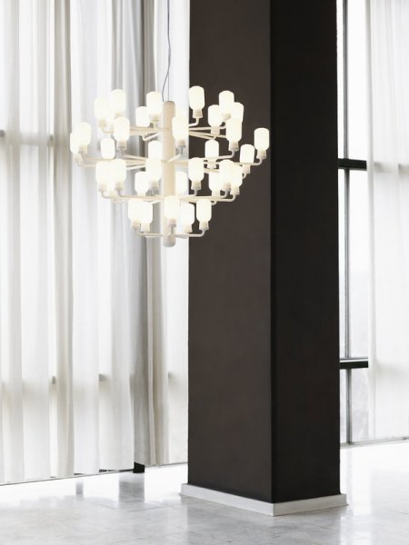 Normann CopenhagenۡAmp chandelier, large, whiteץǥ 35 ۥ磻ȡʦ850H625mm)