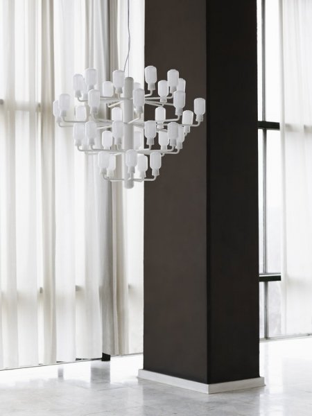 Normann CopenhagenۡAmp chandelier, large, whiteץǥ 35 ۥ磻ȡʦ850H625mm)