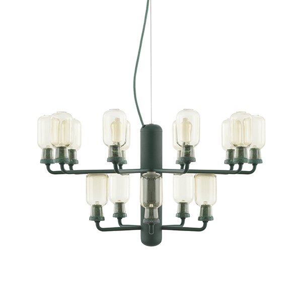 Normann CopenhagenۡAmp chandelier, small, gold - greenץǥ 15 -꡼ʦ625H325mm)