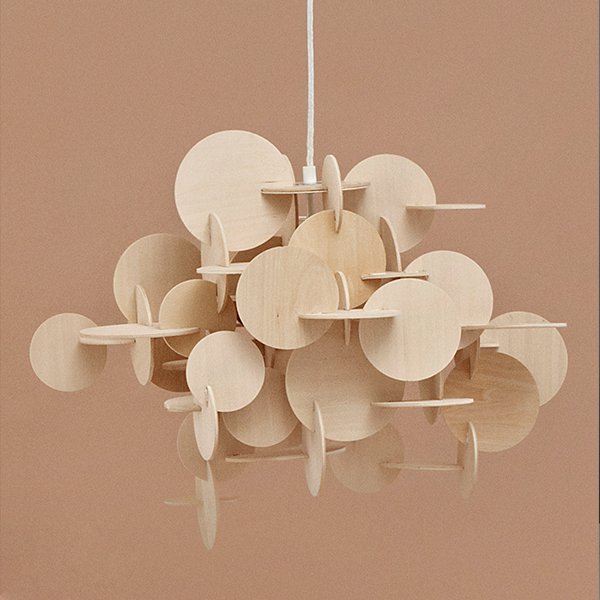 Normann CopenhagenۡBau pendant, small, naturalץǥ ʥW575H440mm)