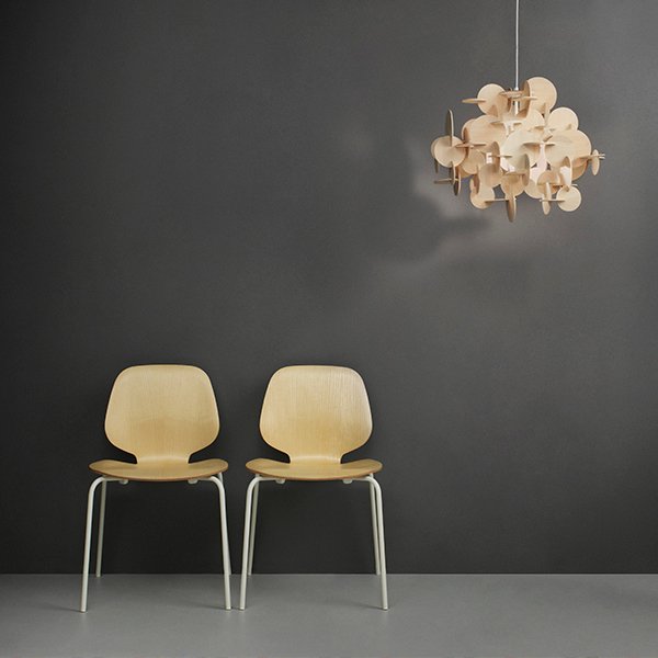 Normann CopenhagenۡBau pendant, small, naturalץǥ ʥW575H440mm)